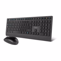 NOX LITE DUO Teclado+Ratón Inalámbrico Negro