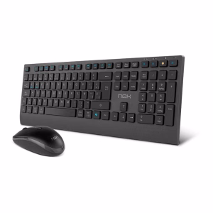 NOX LITE DUO Teclado+Ratón Inalámbrico Negro