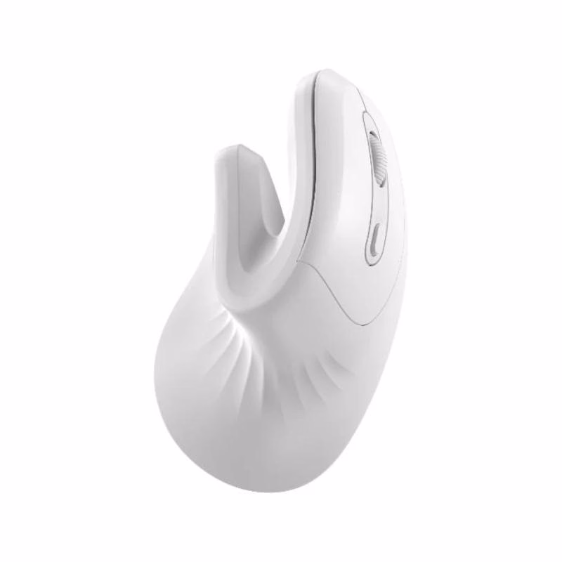 Nilox NXMOEV03 Ratón Vertical Wirelles Sil. Blanco - Imagen 2