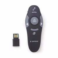 GEMBIRD Presentador inalámbrico láser adapt USB