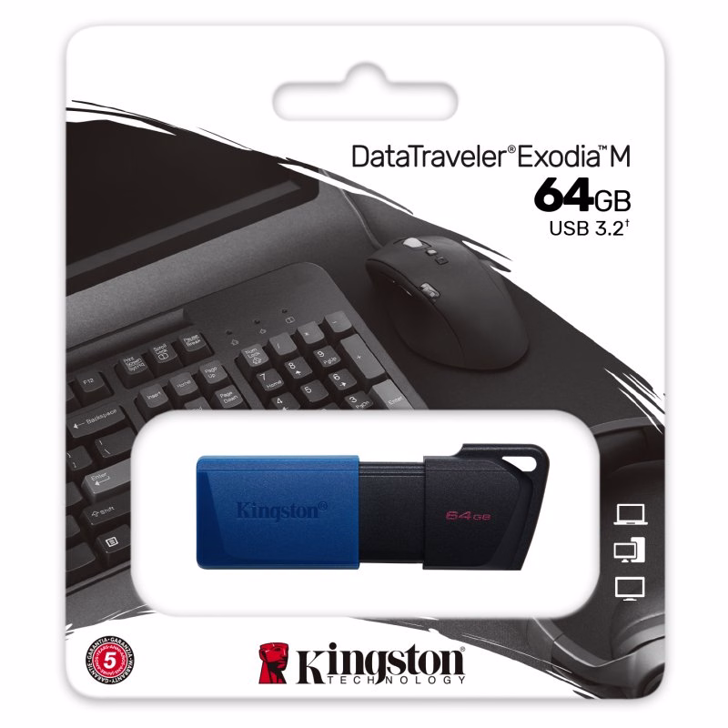 kingston datatraveler dtxm 64gb usb 3.2 gen1 azul