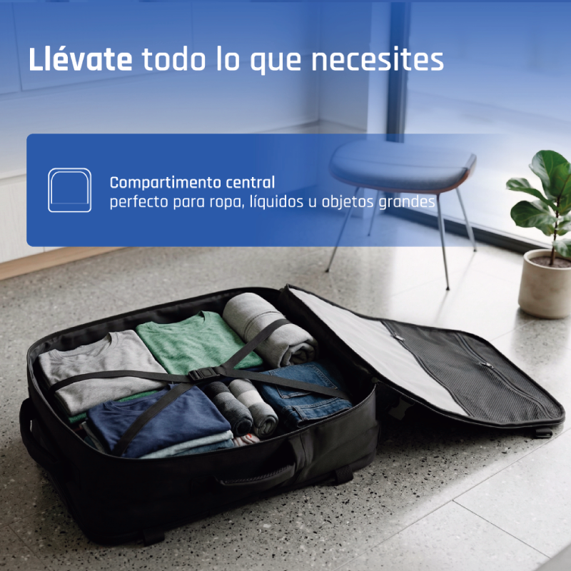 iggual mochila portátil 15.6" 17" voyage pro tech
